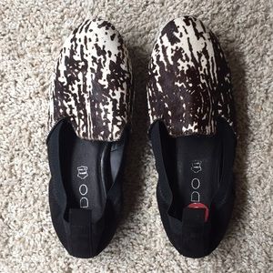 Aldo Faux Cow Hide Flats
